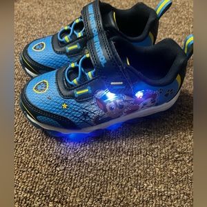 Light up Paw Patrol gym shoes